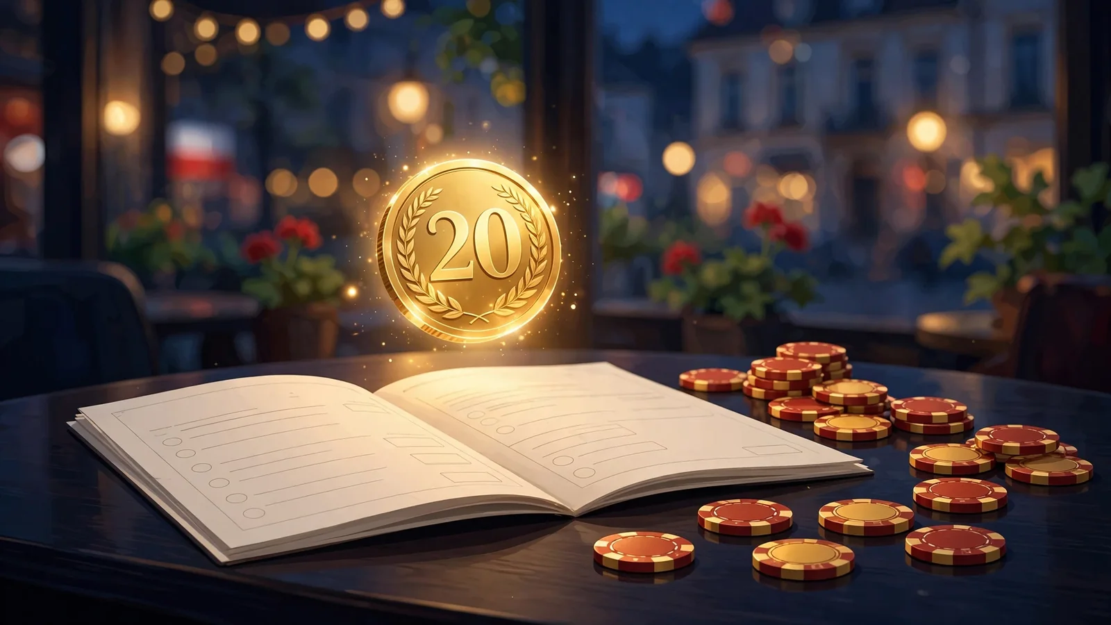 20 zł bez depozytu w kasynie – zasady bonusu