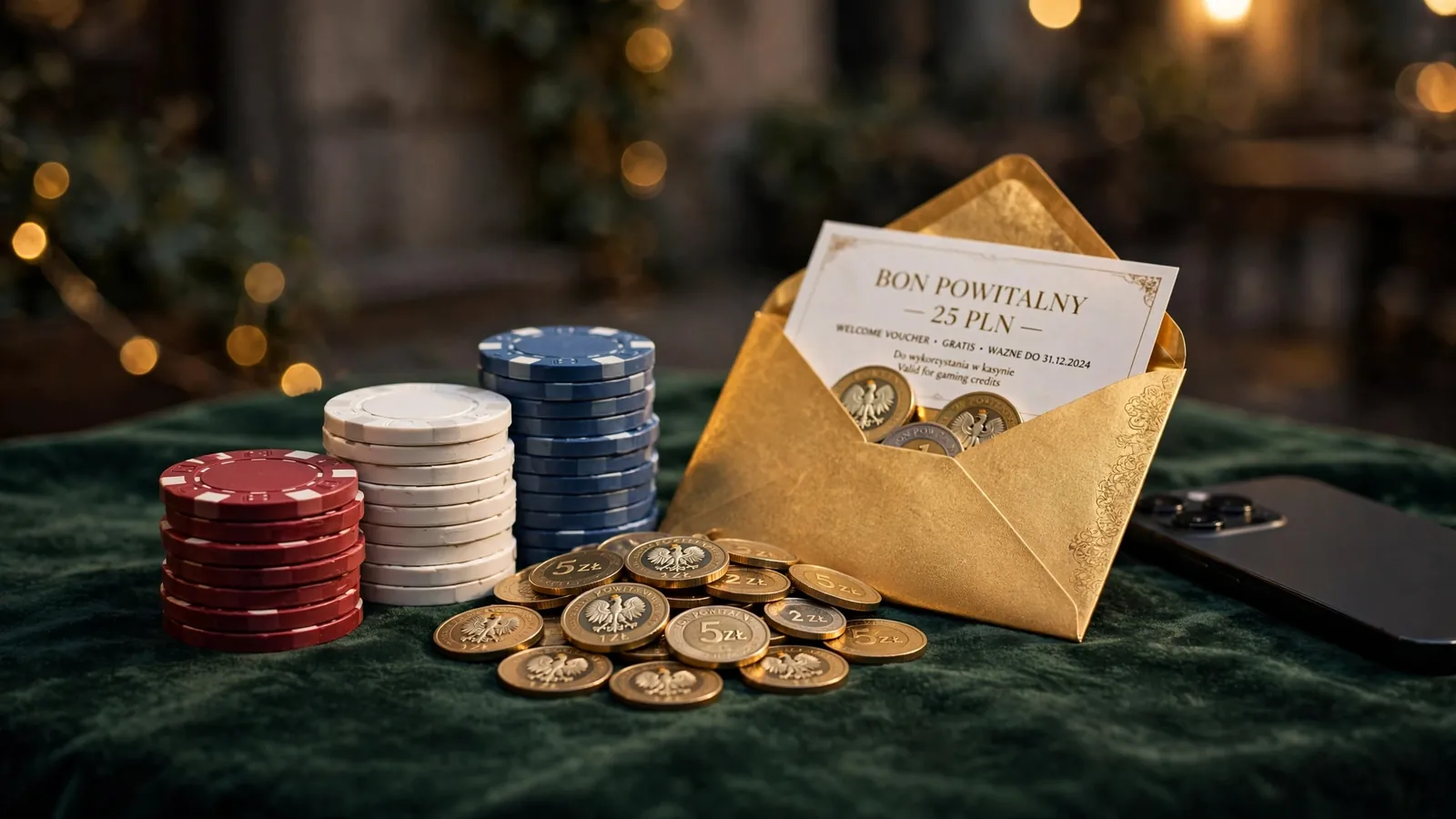 Casino bonus 25 zł bez depozytu przy rejestracji